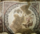 Een mozaïek met een afbeelding van de godin Aphrodite in metrostation Agia Sofia